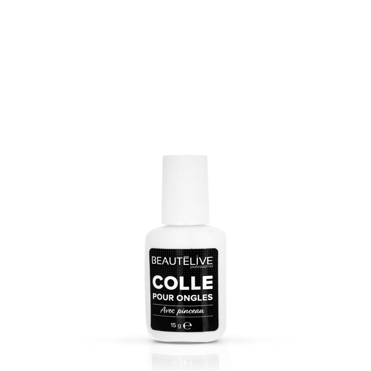 Beautélive - Colle pour ongles avec pinceau - 15g