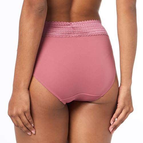 Image of Warner's Women's No Pinching No Problems Dig-free Comfort Waist With Lace Microfiber Hipster 5609j, Retired Colors