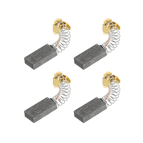 PATIKIL 4Pcs Escobillas de Carbón para Motor, 20x10x5mm Cepillos de Carbón para Herramienta Eléctrica, Reemplazo de Reparación de Angular Amoladora Mesa Sierra Taladro de Mano