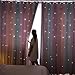Yancorp Curtains for Girls Bedroom Kids Room Curtain Colorful Window Nursery Curtain 63 inches Length Room Darkening Grommet 2 Layers (Pink Purple, W52 X L63)