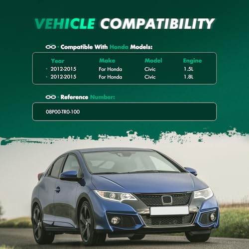Image of SCITOO Set of 4PCS Universal mud Flaps for 2012-2015 for Honda Civic Front & Rear mud Flaps Splash Guard Set