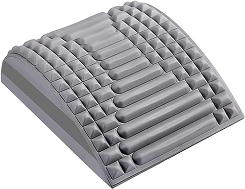 Back Stretcher,Refresh Neck and Back Stretcher for Lower Back Pain Relief,Back Cracker Neck Waist Massager,Multi-Level Adjustable Spine Corrector Board Yoga Stretcher for Sciatica Scoliosis