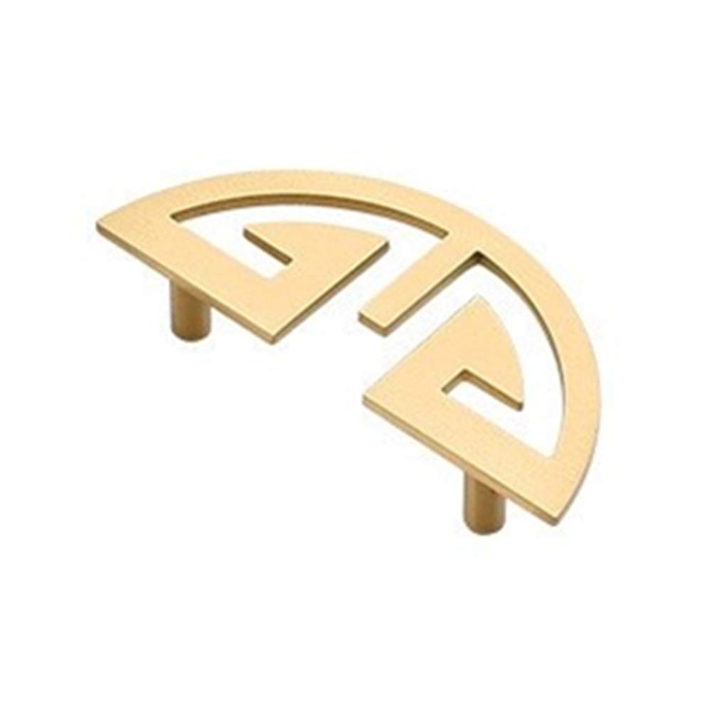 Uchwyty do szafek Szuflada Komoda Kuchnia Retro ciągnie Szafa Szafka Uchwyty meblowe Sprzęt łazienkowy Pull Gold (rozmiar:M) ()