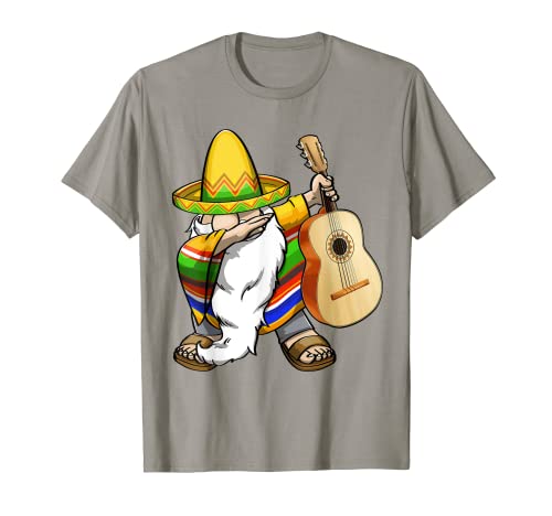 Nain de jardin mexicain en train de dabbing Cinco De Mayo T-Shirt