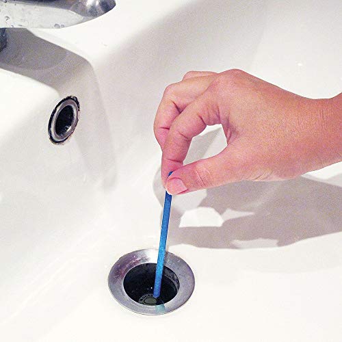 Ecozone Citrus Drain Cleaning Sticks, Enzymatic Pipe Unblocker, Prevents Plug Hole Obstructions & Keeps Water Flowing Freely, Natural Vegan & Non Toxic Kitchen & Bathroom Treatment Kit (x 12) - Image 3