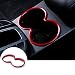 Inner Water Cup Holder Trim Cover red Colour 1pcs For Porsche Macan 2014-2017