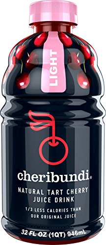 Cheribundi Tart Cherry Juice Light, 32 Ounce (Pack of 3) ( Packaging may vary )