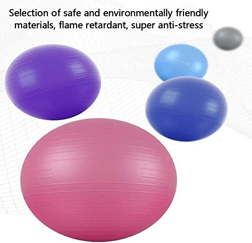Pelota de yoga pilates y flexibilidad con inflador incluido en pack 4