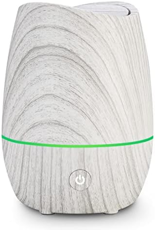 Essential Oil Diffusers, 300ML Ultrasonic Diffuser for Essential Oils for Large Room, Aromatherapy Diffuser with 7 Lighting Changing Modes, Waterless Auto Shut-Off