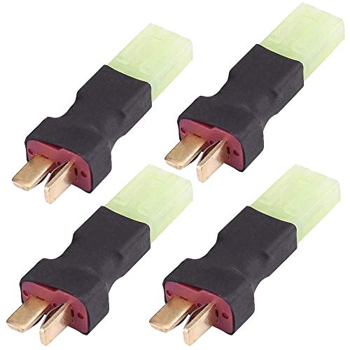 Adaptador Mini Tamiya a T Deans sin cables que optimiza la corriente de tu dron RC 1