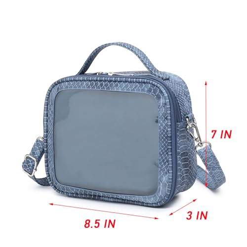 RAINBOW SMILE Ita Bag Kawaii Crossbody Purse Bag Messenger Clear Shoulder Bags Pin Display Bag2