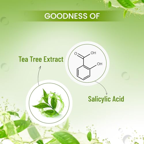 Image of Swiss Beauty Tea tree & Salicylic Acid calming Sheet Mask| Serum-infused sheet mask | Calms and purifies acne prone skin | 20ml