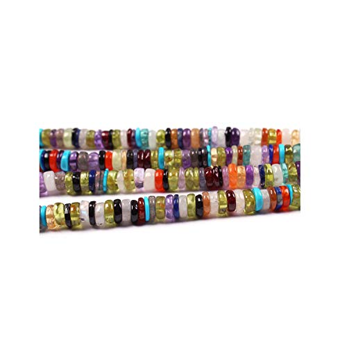 Perles multi Perles rondes Heishi en grenat véritable pour réparer et créer vos bijoux