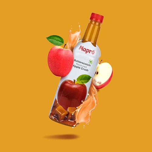 Image of Mapro Butterscotch Flavoured Apple Crush, 750Ml, Gluten Free