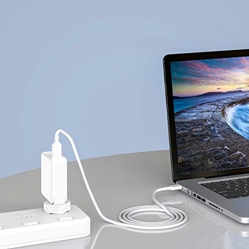 61W Mac book Charger-Fast charger Power adapter Plug-Compatible with Mac Book Pro Laptop Charger 12/13/14/15 2016 Late Mac Book Air 2018 Late USB-C to USB-C Charge Cable (7.2ft/2.2m)