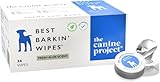 The Canine Project Best BARKIN' Wipes - Dog Wipes for Paws Ears and Butt - Micellar Aloe Scented Travel Friendly Puppy Wipes (24-Pack)