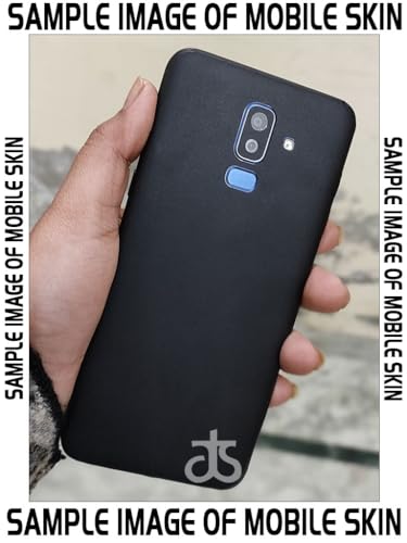 Image of AtOdds - Full Body Back Screen Guard Protector Film - Lamination Wrap Skin Sticker Compatible with REDMI 12 (5G) | Scratchproof Matte Finish (Design - Matte Black)