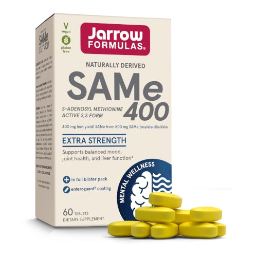 Jarrow Formulas SAMe 400 mg Supplement