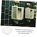 TOVINANNA Urinal Strainer Stopper Odor Protection and Splash Prevention for Standard Urinals Easy Installation No Tools Required for Public Restrooms and Home Use