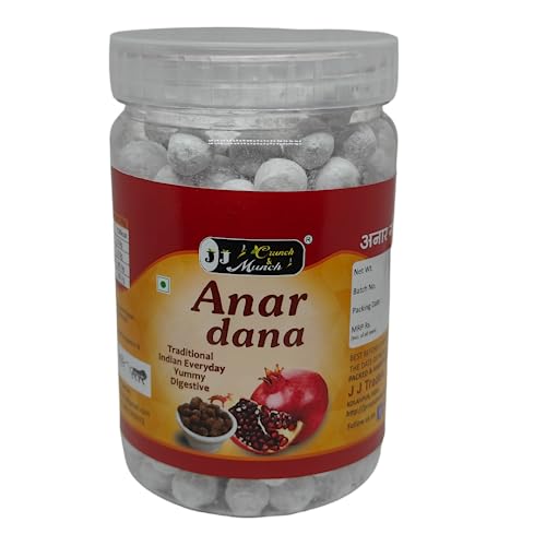 J J Crunch N Munch Anardana Churan Goli 350 Gram (Pack of 1) - Anar dana Traditional Churans Goli - After Meal Mouth Freshner Hygenically Jar Packed Anardana Goli (B0C81WWVB8) Amazon Price History, Amazon Price Tracker