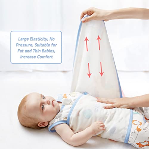 Fauxpont Babyslaapzak, 2,5 TOG, biologisch katoen, zacht, turbulbullet, wintergeboorte van katoen, met afneembare mouwen, 3-in-1, mouwloos, voor baby's, 0-6 maanden, voor alle seizoenen - Afbeelding 6