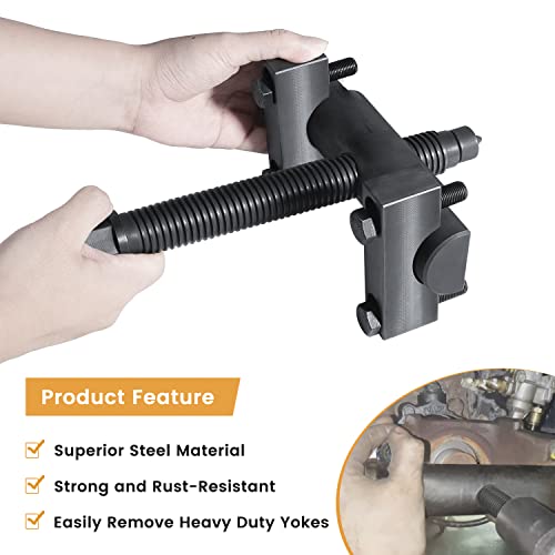 Sunluway 10803 Heavy Duty Yoke Puller Semi Truck Yoke Remover Tool Kit For Spicer & Meritor 1610 1710 1760 1810 Series, Class 6-8 Transportation Trucks And Equipment #TOP2