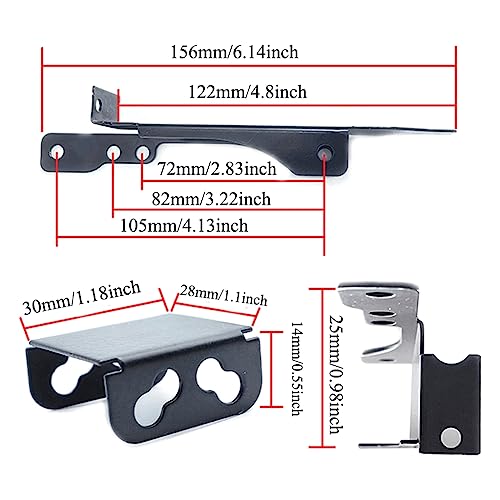 Soporte doble ventilador para tarjeta gráfica para PC miniatura 5