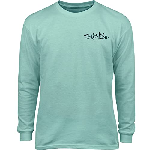 Salt Life Boy's Amerishark Youth Long Sleeve Tee2