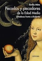 Pecados y pecadores de la Edad Media: Ortodoxos frente a disidentes 8437645352 Book Cover