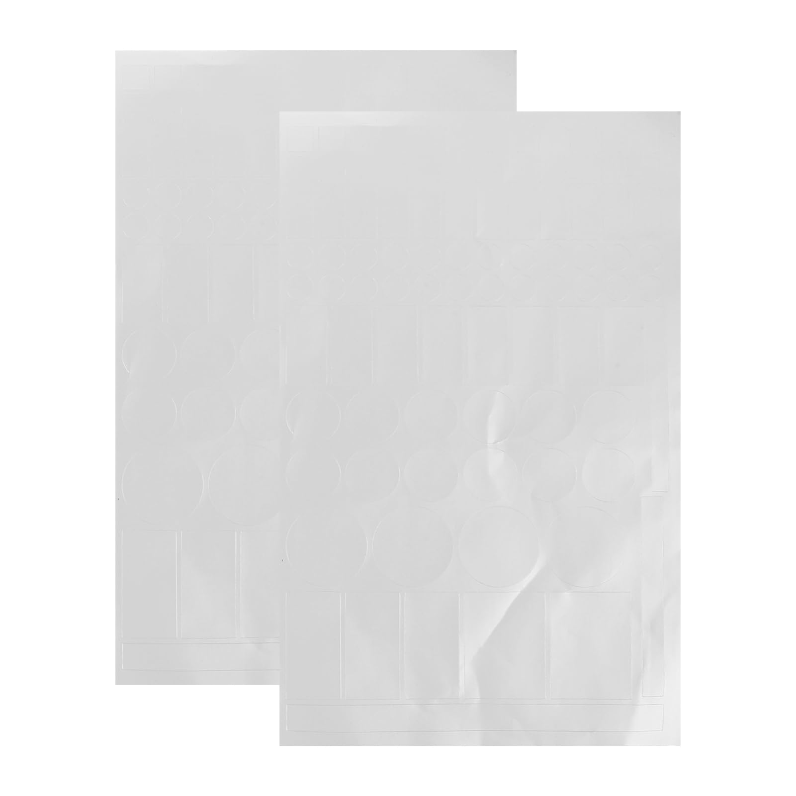 Mipcase 2Sheets Self Adhesive Blackout Stickers for Electronics Light Dimming Stickers for Home Office Decor Shading Stickers Matte