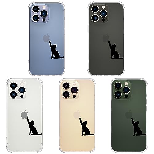 Coque iPhone 12 antichoc résolvant les chutes avec son chat mignon