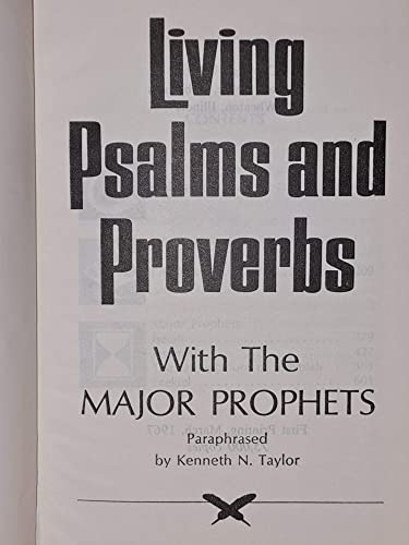 Living Psalms & Proverbs With the Major B000SHKGOK Book Cover