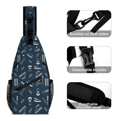 Bolso cruzado liviano para mujer y hombre miniatura 3
