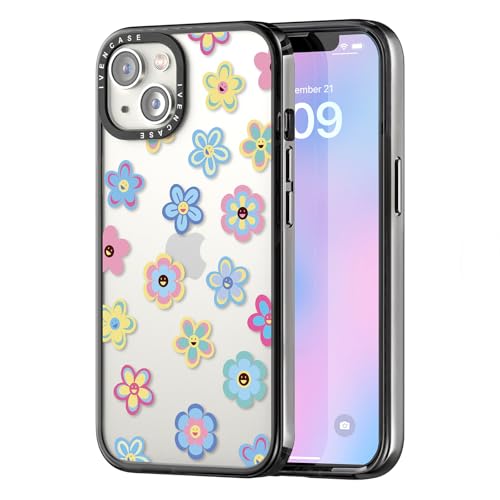 Coque iPhone 14/13 motif floral élégant pour votre style au quotidien