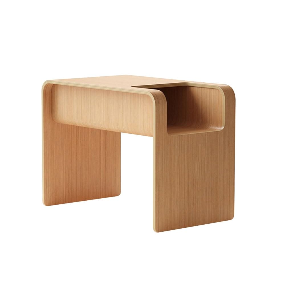 ZTHYSHOZ Coffee Table Side Table Sofa Coffee Living Room Corner Bedroom Nightstand Storage(Natural)