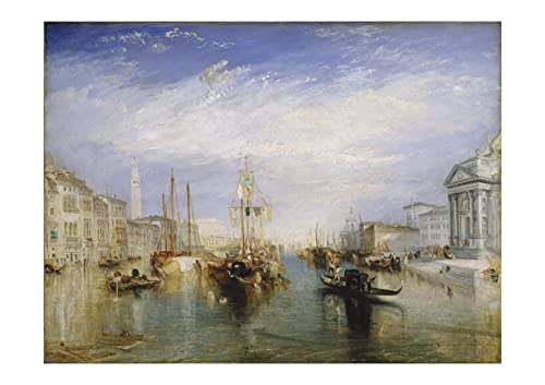 Impression grand format Le Grand Canal Venise Turner œuvre encadrée mat
