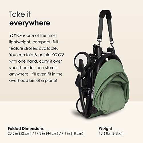 image for BABYZEN YOYO2 Stroller - Lightweight & Compact - Includes Black Frame,