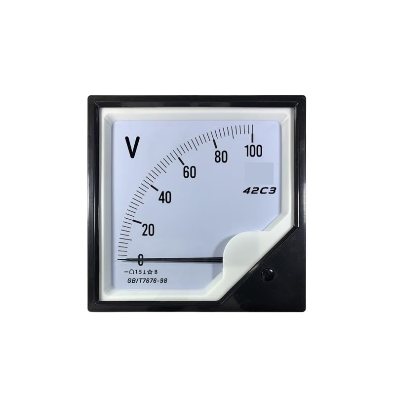Voltímetro de CC 42C3-V, 10/50/250/300/450/600/750 V, frecuencia intermedia CC 42C20(DC 30V)