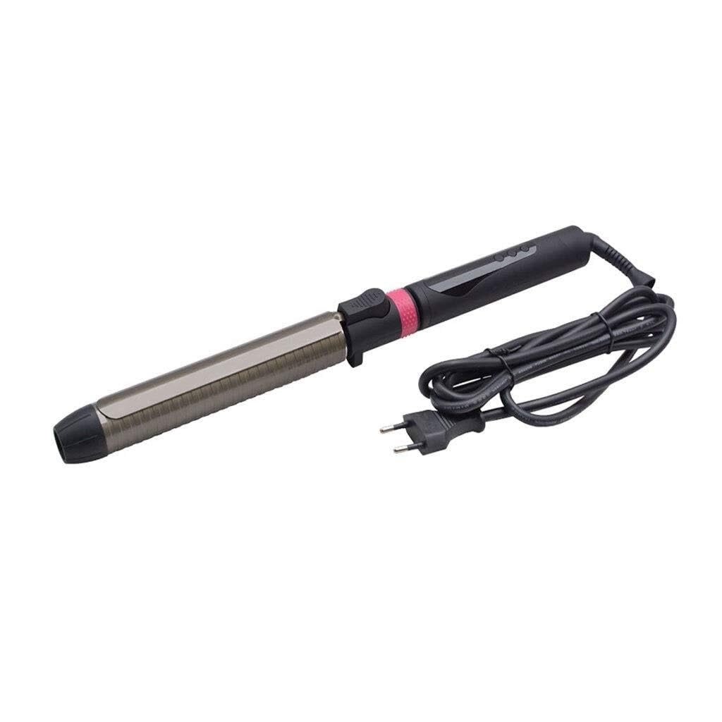 Fast Heating Titanium Curling Iron 5 Temperature Settings 360 Rotating Clip Big Wave Hair Waver Styling Tool