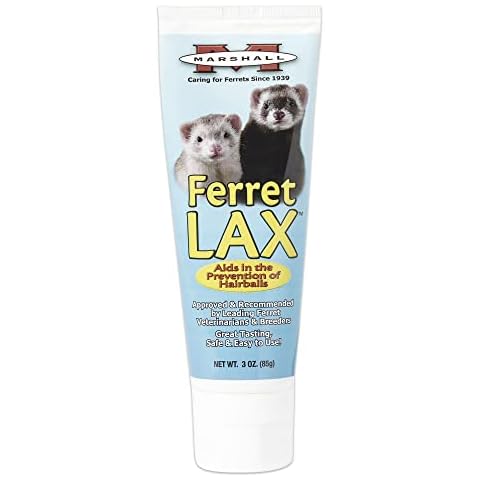 Marshall Ferret Lax Hairball and Obstruction Remedy for Ferrets, 3-Ounce Cover