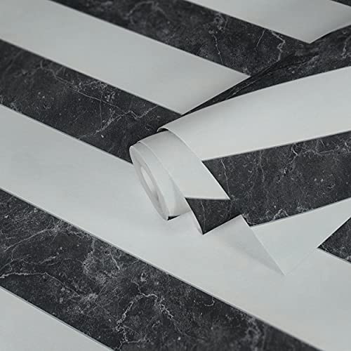 A.S. Création Michalsky Living Marmortapete Change is good Tapete Modern Marble Vliestapete schwarz weiß silberfarben glänzend glatt 379921
