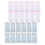 Fiches budgétaires – idéales pour la maison, les voyages, les pique-niques, les voyages en voiture, les voyages d'affaires et autres situations, pour le suivi de votre budget