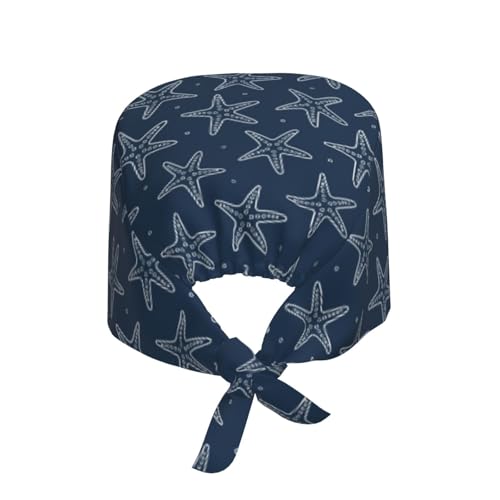 Image of Unisex Adjustable Surgical Sweatband - Elastic Bandage Cap - Scrub Caps for Nurse Working Cap