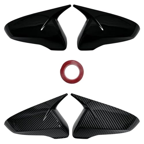 Coque de rétroviseur Hyundai Veloster carbone pour masquer les rayures