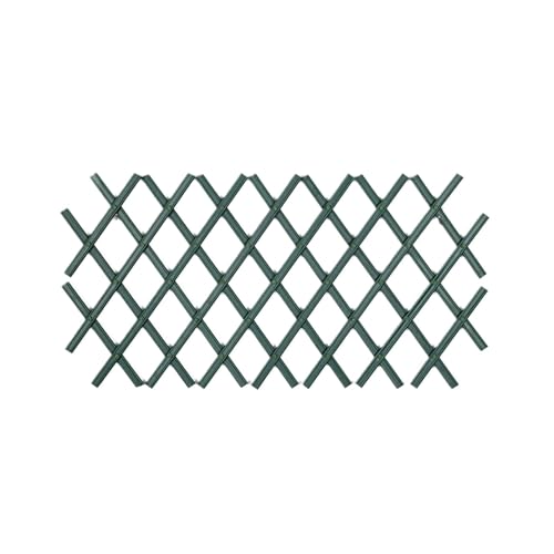 Recinzione espandibile – Recinzione a traliccio, pannello di recinzione in reticolo di salice, traliccio espandibile da giardino, supporto per piante, traliccio decorativo da parete, recinzione per