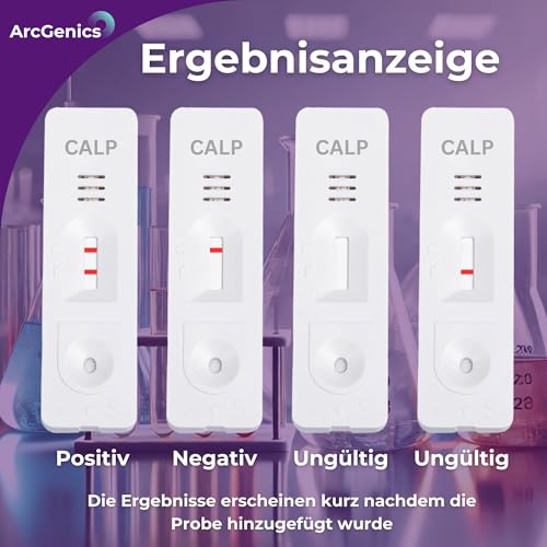 2er-Pack, Testkit für Darmentzündungen, Calprotectin-Stuhltest, Entzündungsindikator bei CED und Morbus Crohn