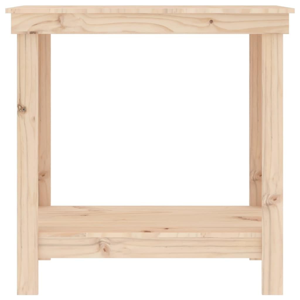 vidaXL Werkbank 80x50x80 cm massief grenenhout