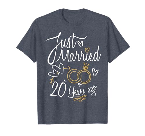 20 Years Marriage Gift - 20th Year Wedding Anniversary Shirt T-Shirt