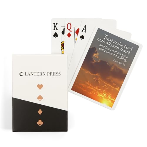 Proverbios 3:5 Baraja de Cartas Poker 52 Unidades