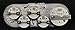 Dolphin Gauges 1963 1964 1965 Chevy ll Nova Car 5 GPS Gauge Dash Cluster Panel Set Tan